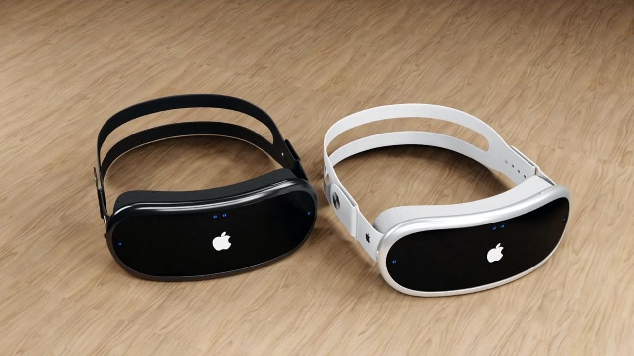 An image of Apple AR / VR glasses